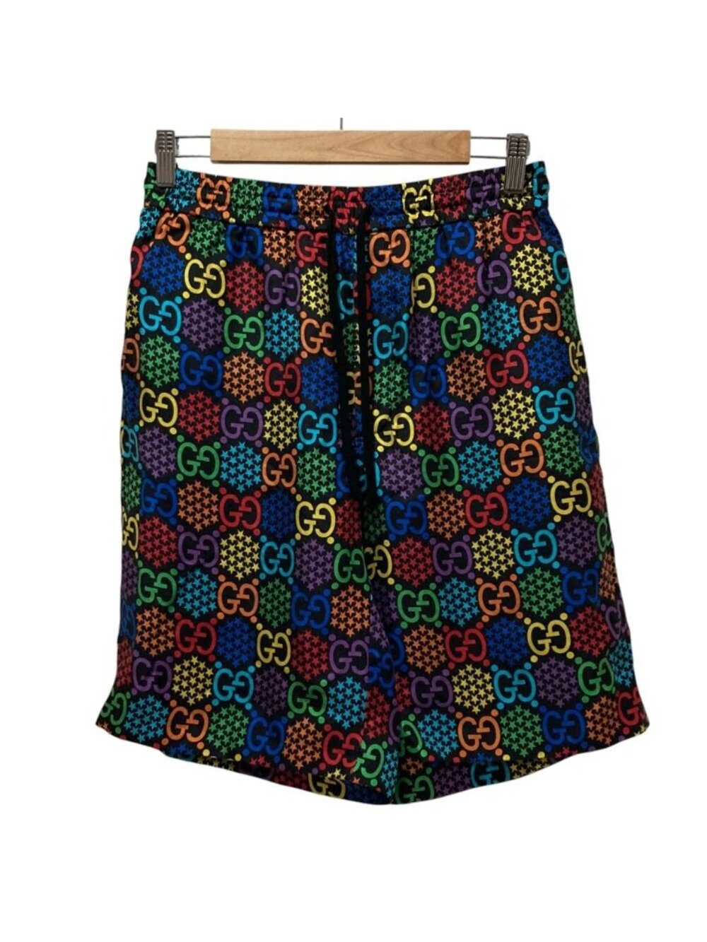 Gucci GG Psychedelic Silk Shorts Multicolor 44